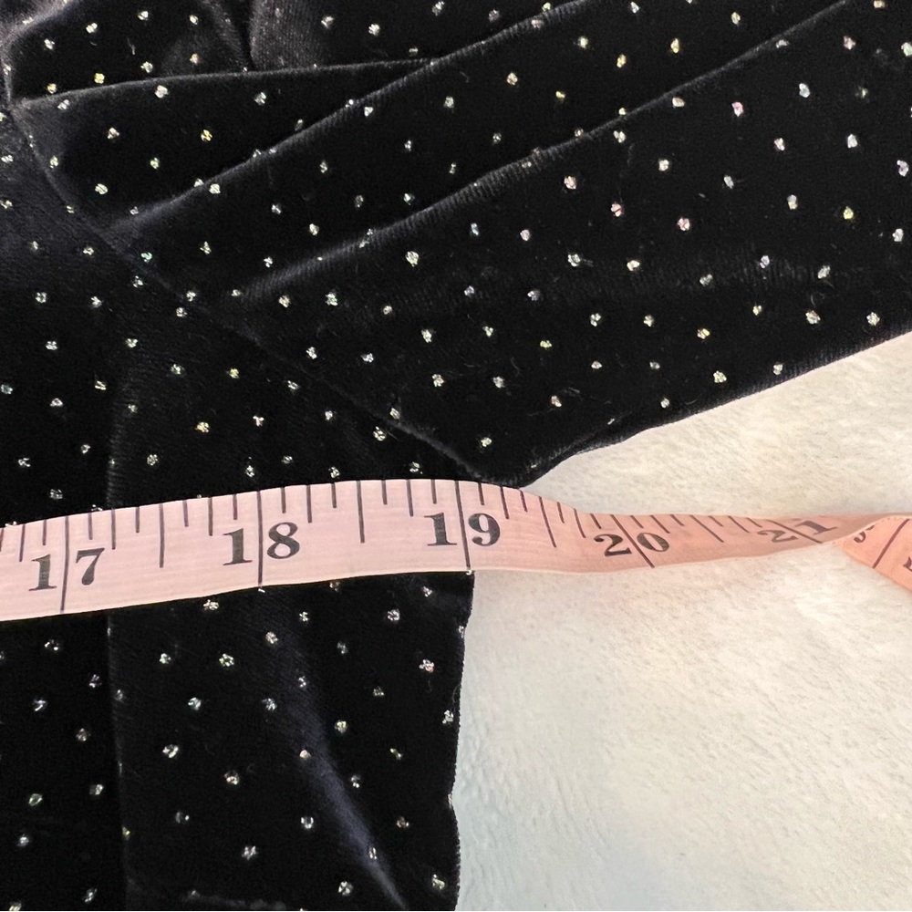 Black Velour Matching Set  Ronnie Nicole Maxi Dress and Jacket 80’s VTG Trophy - Picture 14 of 16